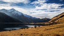 Top of the Lake was filmed here Cant fault them Moke Lake Otago NZ 