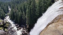 Top of Vernal Falls Yosemite Taken with my phone