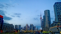 Toronto at blue hour 