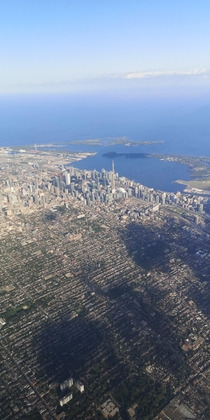Toronto from above