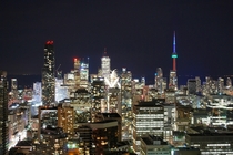 Toronto from the One Eighty Rooftop Restaurant 
