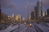Toronto Metrolinx tracks 