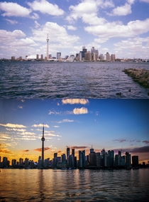 Toronto  skyline compared to  