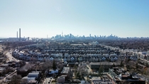 Toronto Skyline from the east-end