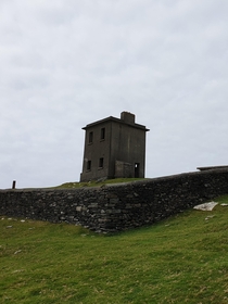 Tower at Bray Head Valentia Island Ireland 