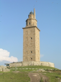 Tower of Hercules almost  year old lighthouse built by the Romans 
