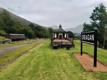 Train station in Scotland Opened  and closed 