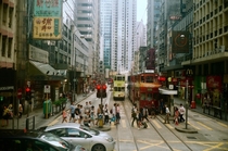 Trams in Hong Kong 