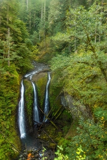 Triple Falls Columbia River Gorge Oregon USA