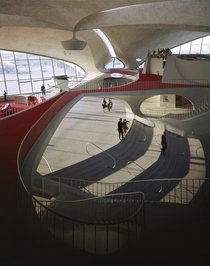 TWA Terminal in JFK Airport NY by Eero Saarinen 