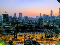 Twilight in Mumbai India