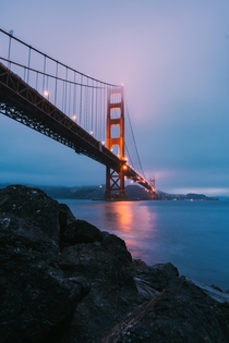 Twilight in San Francisco