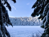 Twin Lakes OR Winter Wonderland