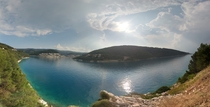 Two hours after strong winds and light rain the sun was once again scorching  Puia Bra Croatia 
