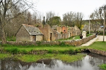 Tyneham Village Dorset England - Abandoned in  for WWII in order to carry out large scale live firing excises