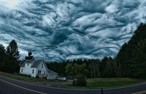 Undulatus Asperatus clouds look like theyre from a painting