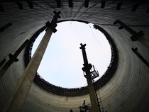 Unfinished Cooling Tower at Chernobyl 
