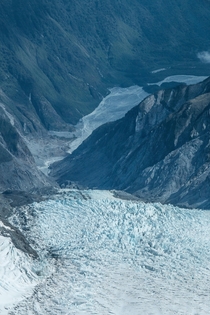 Unknown glacier New Zealand South Island 