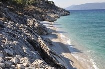 Unnamed beach at Kefalonia Greece 