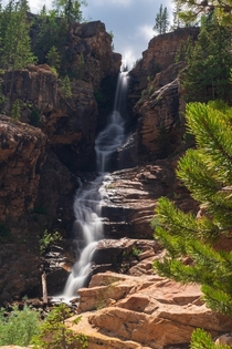 Unnamed waterfall - Little Deer Creek Uinta National Forest Utah 