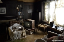 Untouched Earthquake damaged house full of antiques New Zealand 