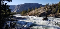 Upper Glen Aulin Falls Yosemite CA 