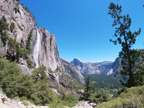 Upper Yosemite Fall trail Yosemite National Park 