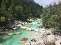 Utterly beautiful Slovenia Soca River 