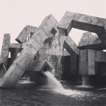 Vaillancourt Fountain by Armad Vaillancourt in San Francisco