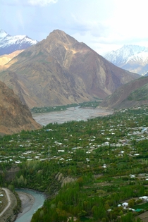 Valley in Chitral Pakistan 