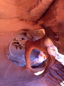 Valley of Fire - Small Cave Feature  OC