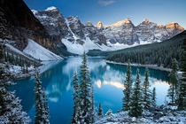 Valley of the Ten Peaks and Moraine Lake Banff National Park Canada  by Adam Burton