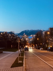 Vancouver at dusk