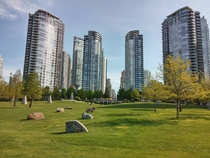 Vancouver BC today Beautiful weather for a visit 