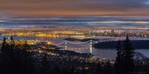 Vancouver Canada Early morning sunrise in a little fog taken from Cypress Lookout writes photographer Kohei Nagashima 