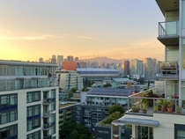 Vancouver from apartment building