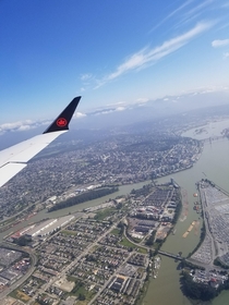 Vancouver from the air 