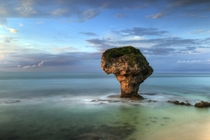 Vase Rock Liouciou Taiwan Photo by Moli Lin xpost from rSeaPorn 