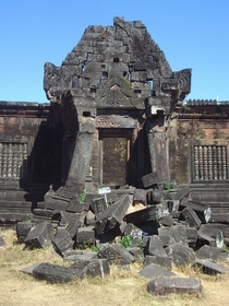 Vat Phou in southern Laos Khmer Hindu temple from the th century 