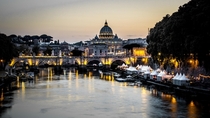 Vatican City and parts of Rome 