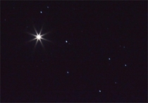 Venus in the Pleiades tonight Friday --