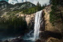 Vernal Fall Yosemite Valley California 