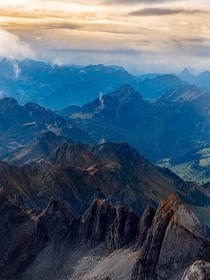 View from Appenzell Switzerland  x