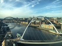View from BALTIC Newcastle UK