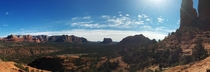 View from Cathedral rock trail Sedona AZ 