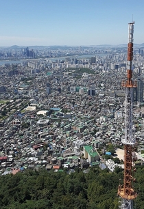 View from Seoul tower