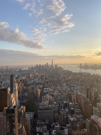 View from The Empire State Building 