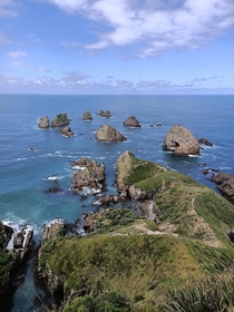 View from The Nugget Point New Zealand 