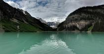 View from the Water Lake Louise Alberta Canada 