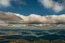 View from Toaca Peak Mt Ceahlu Romania by Gabriela Cozma 